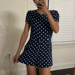 polka dot rompers playsuits